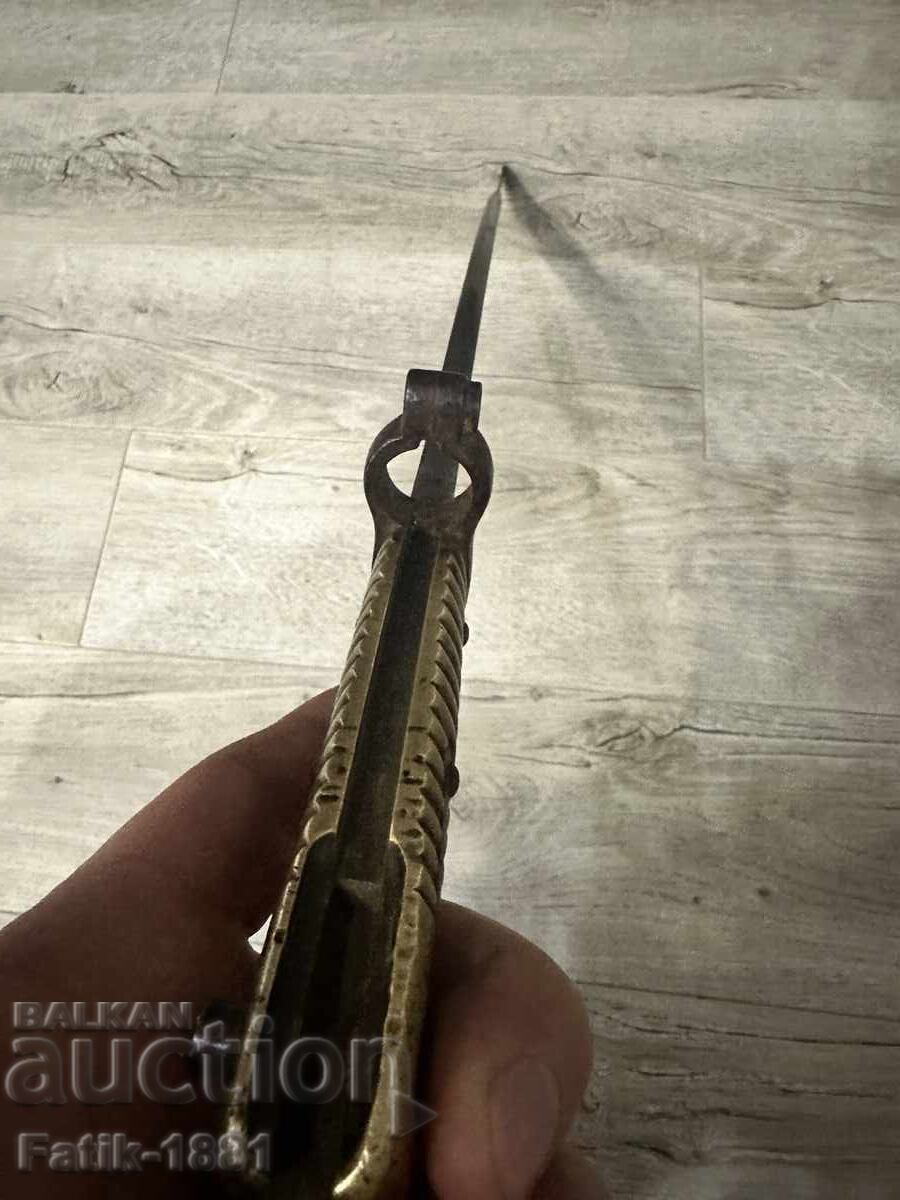 Bayonet knife yatagan blade for Chassepot rifle - 7