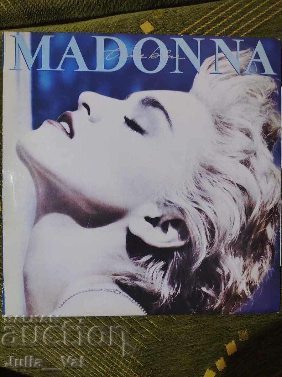 Грамофонна плоча - Madonna - The blue Грамофонна плоча - Madonna - The blue
