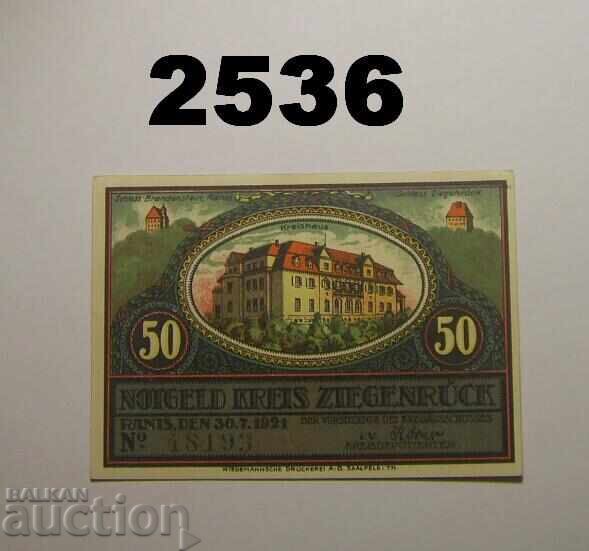 Ziegenruck 50 pfennig 1921 Germany Ziegenruck 50 pfennig 1921 Germany