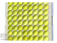 Peridot 5mm cabochon rotund - preț pentru 1 bucată