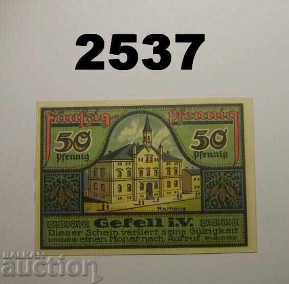 Ziegenruck 50 pfennig 1921 Germany with price 3.00 BGN | € 1.53