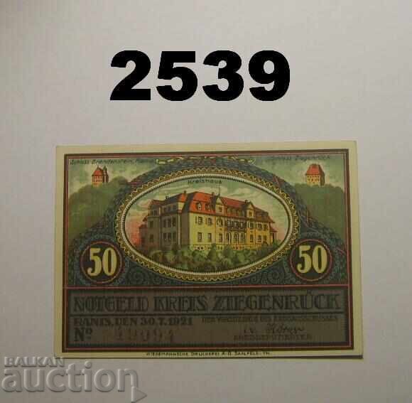 Ziegenruck 50 pfennig 1921 Γερμανία Ziegenruck 50 pfennig 1921 Γερμανία