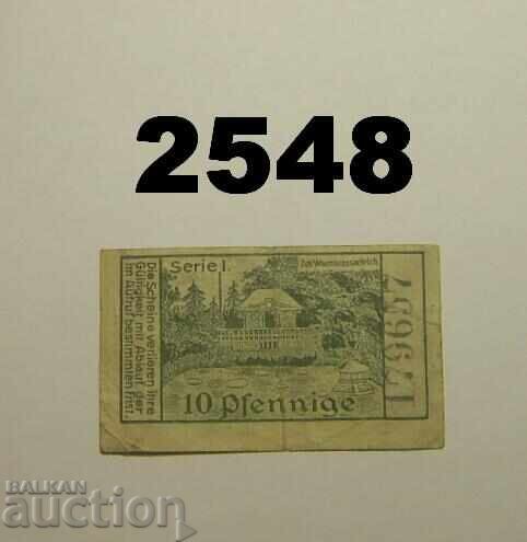 Liegnitz 10 pfennig 1920 Germania Liegnitz 10 pfennig 1920 Germania