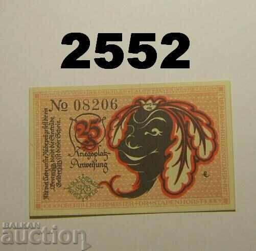 Bielefeld 25 pfennig 1917 Germania