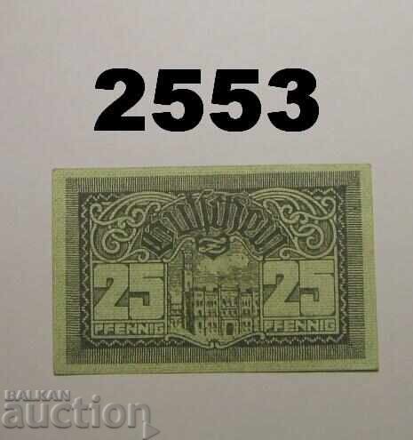 Zittau 25 pfennig 1919 Germania