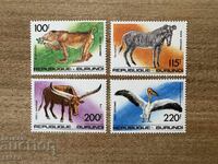 Burundi - Airmail - Animals (1992) MNH