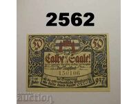 Calbe a. d. Saale 50 pfennig 1917 Germany