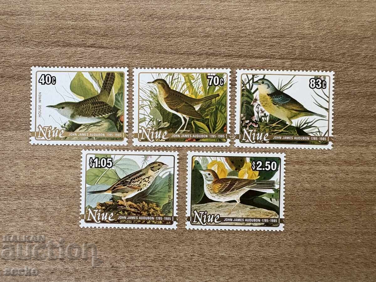 Niue - Birds - 200 g. from the birth of ...(1985) MNH