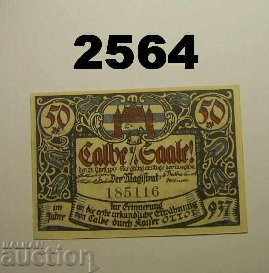 Κάλμπε α. δ. Σάαλε 50 πφέννιγκ 1917 Γερμανία