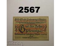 Lindenberg 10 pfennig 1917 Germany