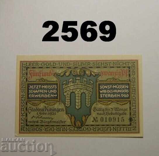 Kitzingen 25 pfennig 1921 Germany with price 2.50 BGN | € 1.28 Kitzingen 25 pfennig 1921 Germany with price 2.50 BGN | € 1.28