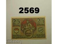 Κίτσινγκεν 25 φέννιγκ 1921 Γερμανία