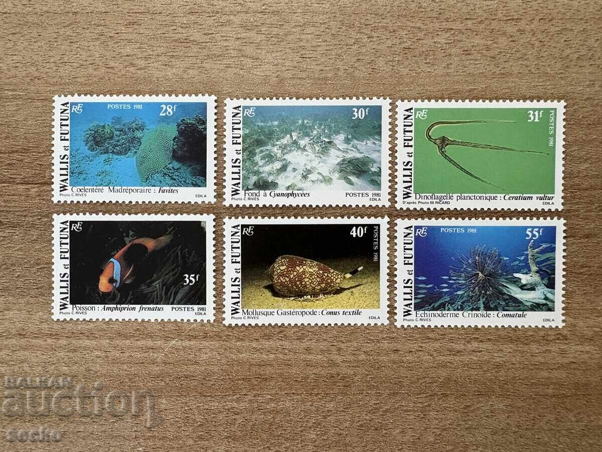 Уолис и Футуна - Пеперуди (1981) MNH