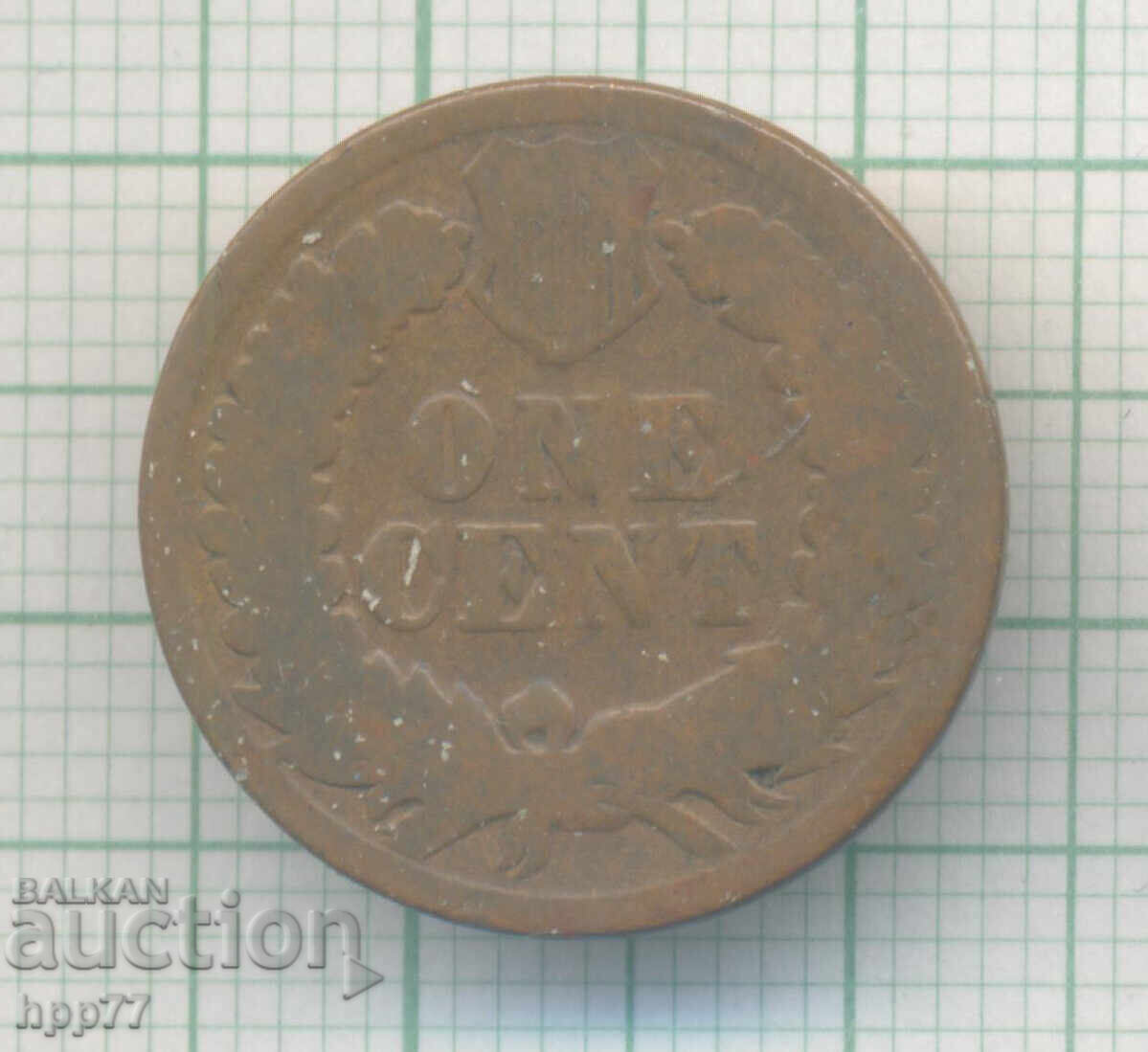 1887 US One Cent Coin with price 3.83 BGN | € 1.96 1887 US One Cent Coin with price 3.83 BGN | € 1.96