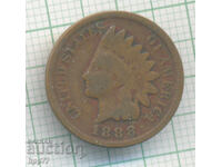 1888 United States One Cent Coin