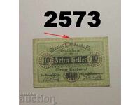 Tyrol 10 Heller 1920 Austria