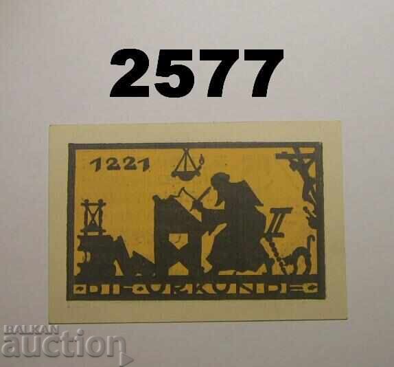 Ansbach 75 pfennig 1921 cu preț 2.50 BGN | € 1.28