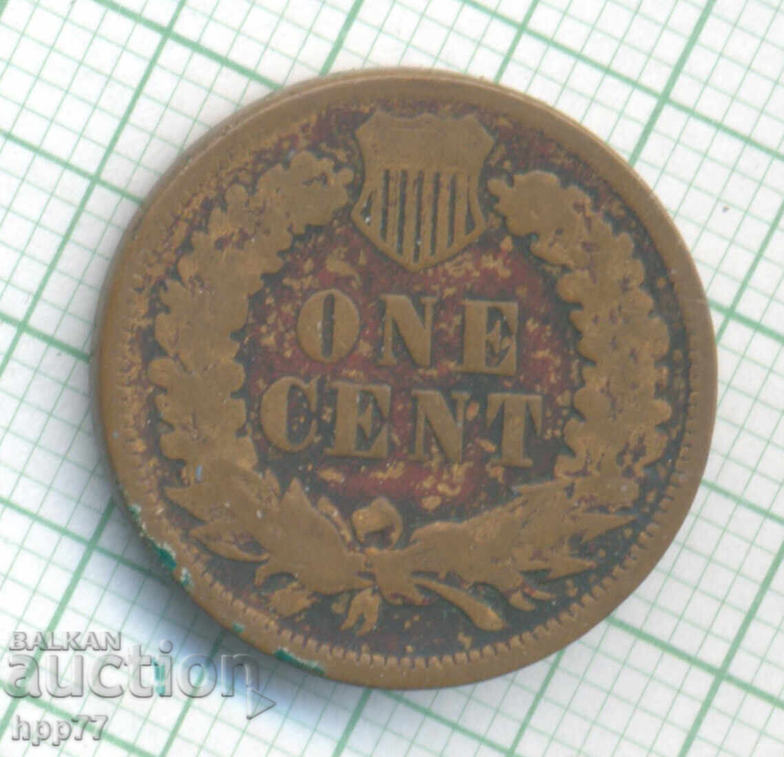 United States One Cent Coin 1895 with price 5.50 BGN | € 2.81 United States One Cent Coin 1895 with price 5.50 BGN | € 2.81