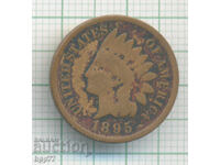 United States One Cent Coin 1895