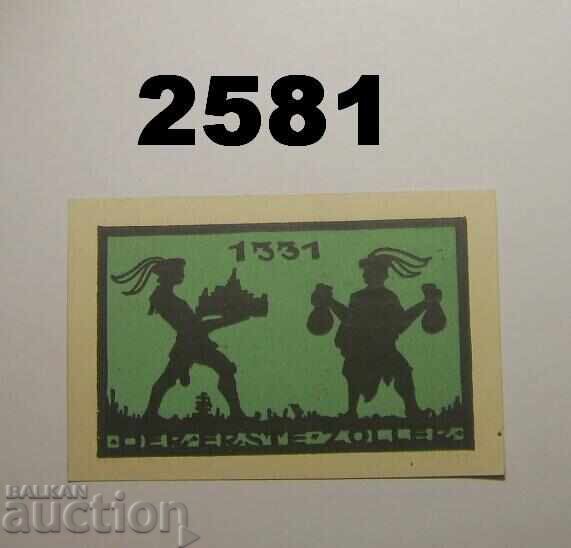 Ansbach 25 pfennig 1921 cu preț 2.50 BGN | € 1.28