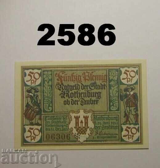 Rothenburg o. T. 50 pfennig 1921 Germany