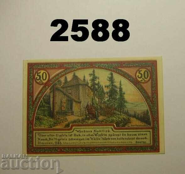 Ιλμεναου 50 pfennig 1921 Γερμανία με τιμή 2.00 BGN | € 1.02 Ιλμεναου 50 pfennig 1921 Γερμανία με τιμή 2.00 BGN | € 1.02