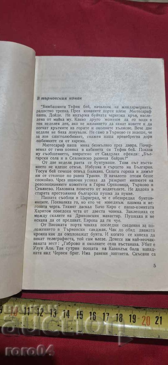 Delivery of And the Balkans Rose Up - Volen Siderov