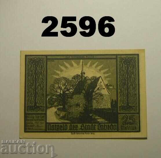Lobeda 25 pfennig 1921 Germany with price 2.00 BGN | € 1.02