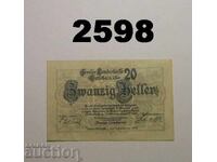 Tyrol 20 Heller 1919 Austria