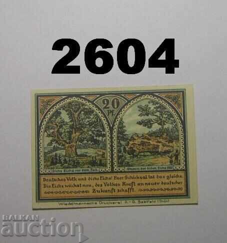 Ρόδα κοντά στο Ίλμεναου 20 πφένιχ 1921 Γερμανία