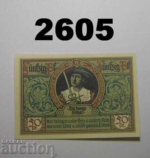 Rothenburg o. T. 50 pfennig 1921 Germania Rothenburg o. T. 50 pfennig 1921 Germania