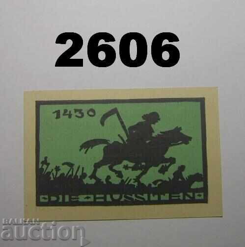 Άνσμπαχ 25 πφέννιχ 1921 με τιμή 2.50 BGN | € 1.28