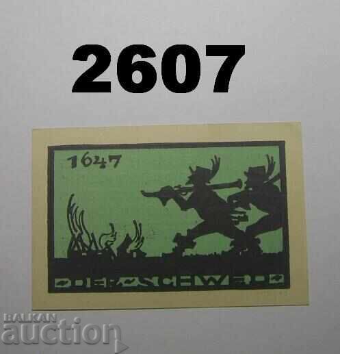 Ansbach 25 pfennig 1921 with price 2.00 BGN | € 1.02