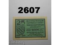 Ansbach 25 pfennig 1921