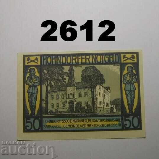 Hohndorf 50 pfennig 1921 Germany with price 2.00 BGN | € 1.02