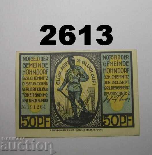 Χόχεντορφ 50 φεννίγκ 1921 Γερμανία