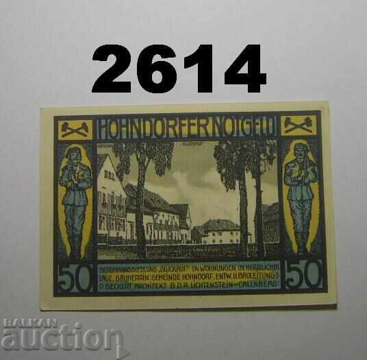 Hohndorf 50 pfennig 1921 Germany with price 2.00 BGN | € 1.02