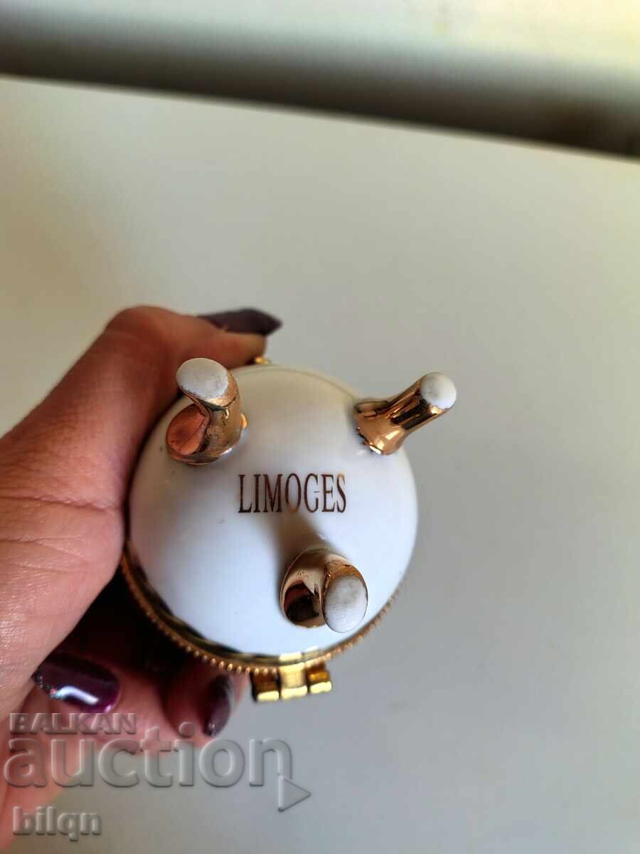 Πορσελάνινο Αυγό-Κοσμηματοκιβώτιο-Λιμόζ - 6