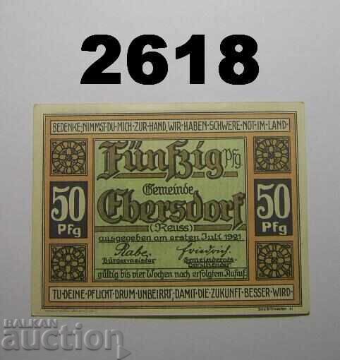Εμπερσντορφ 50 πφέννιχ 1921 Γερμανία