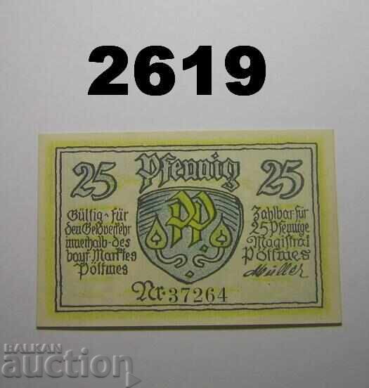 Pöttmes 25 pfennig 1921 Germany Pöttmes 25 pfennig 1921 Germany