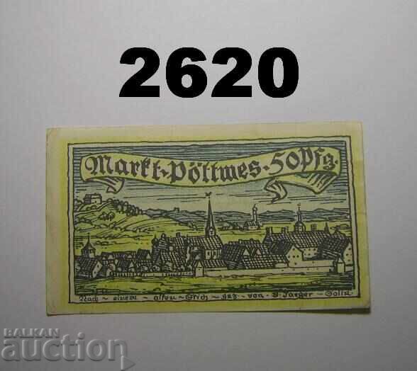 Pöttmes 50 pfennig 1921 Германия с цена 2.00 лв. | € 1.02