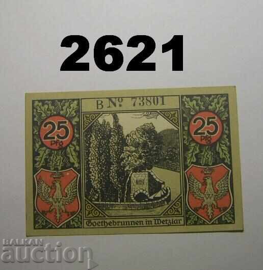 Wetzlar 25 pfennig 1920 Germania cu preț 2.50 BGN | € 1.28 Wetzlar 25 pfennig 1920 Germania cu preț 2.50 BGN | € 1.28