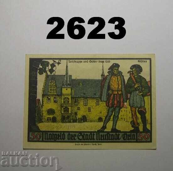 Neustadt Orla 50 pfennig 1921 Германия с цена 2.00 лв. | € 1.02