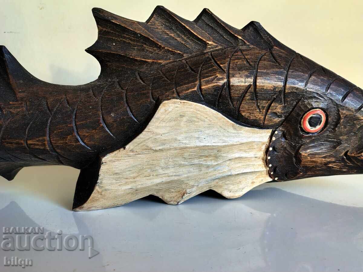 Auction Amazing Fish Wood Carving Auction Amazing Fish Wood Carving