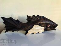 Amazing Fish Wood Carving