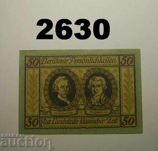 Λάουχστεντ 50 φενίγκ 1921 Γερμανία με τιμή 2.00 BGN | € 1.02