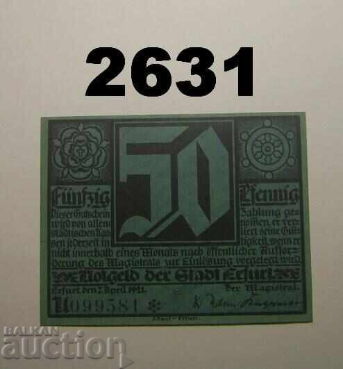 Ερφούρτ 50 φεννίγκ 1921 Γερμανία Ερφούρτ 50 φεννίγκ 1921 Γερμανία