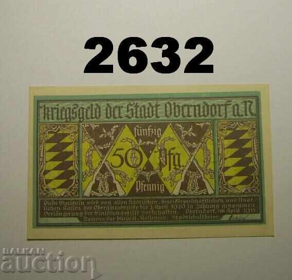 Όμπερντορφ 50 pfennig 1918 Γερμανία
