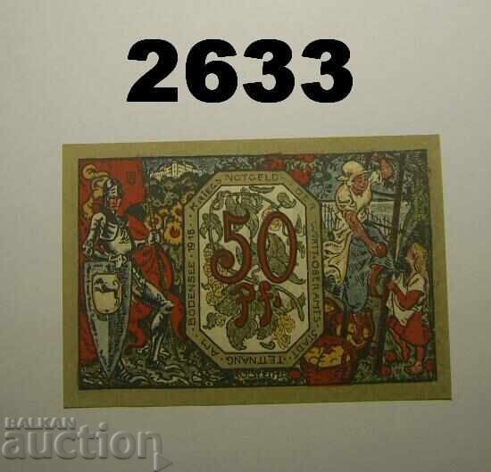 Τέτνανγκ 50 πφέννιχ 1918 Γερμανία με τιμή 4.00 BGN | € 2.05