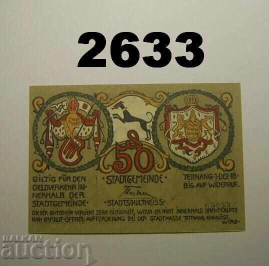 Τέτνανγκ 50 πφέννιχ 1918 Γερμανία